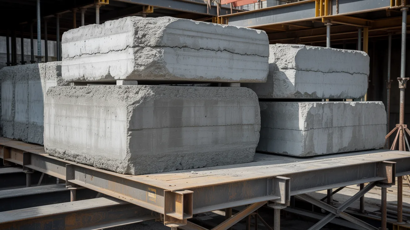 Solid concrete masonry blocks for structural applications