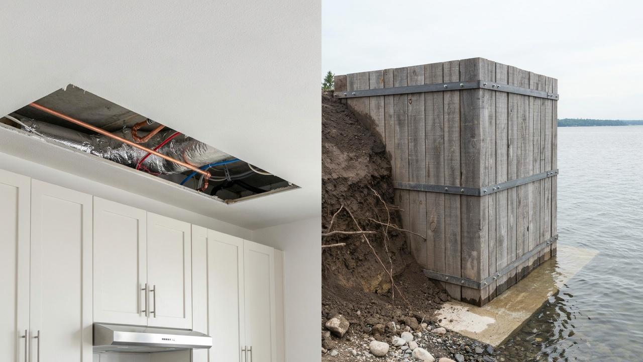 Interior and exterior bulkhead purposes in construction.