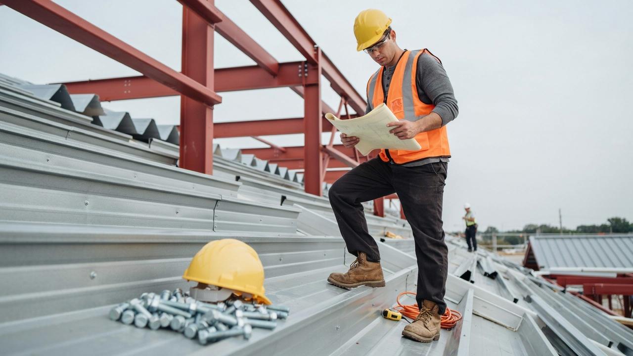 Engineer selecting purlins for a commercial roof project.
